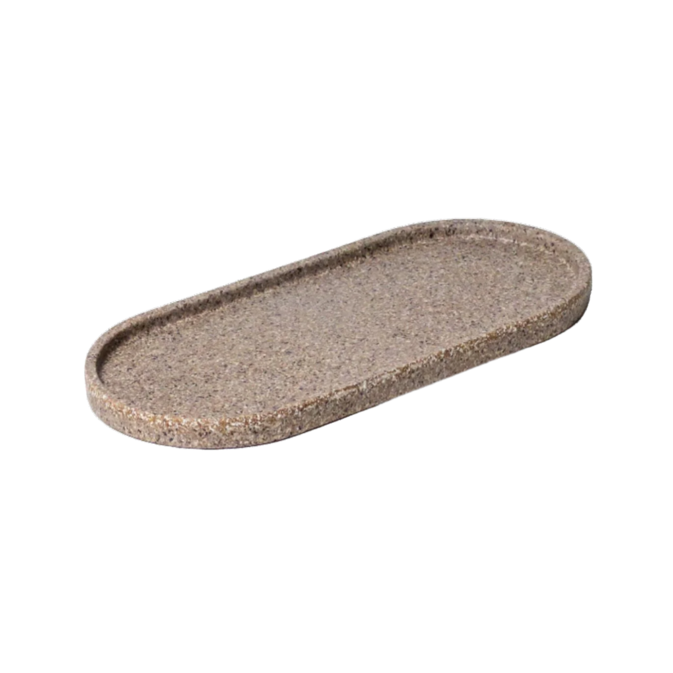 Upcycled Oval Tray: Nut Husk