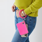 Mini Pouch Wristlet Set - Tickled Pink