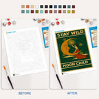 Stay Wild - Paint By Numbers Kit