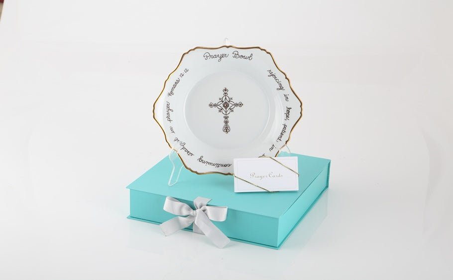 The Celeste Prayer Bowl - Romans 12:12 | PrayerBowls - Che Cose Belle