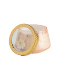 Accent Watercolor Pressed Floral Candle - Rose + Oud