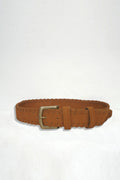 Phoenix Braided Belt in Caramel