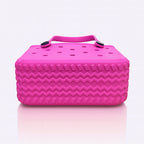 Rubber Tote Bag Set of 3 (XL/M/S) – Stylish Pink Tones EVA Bags, Great Value
