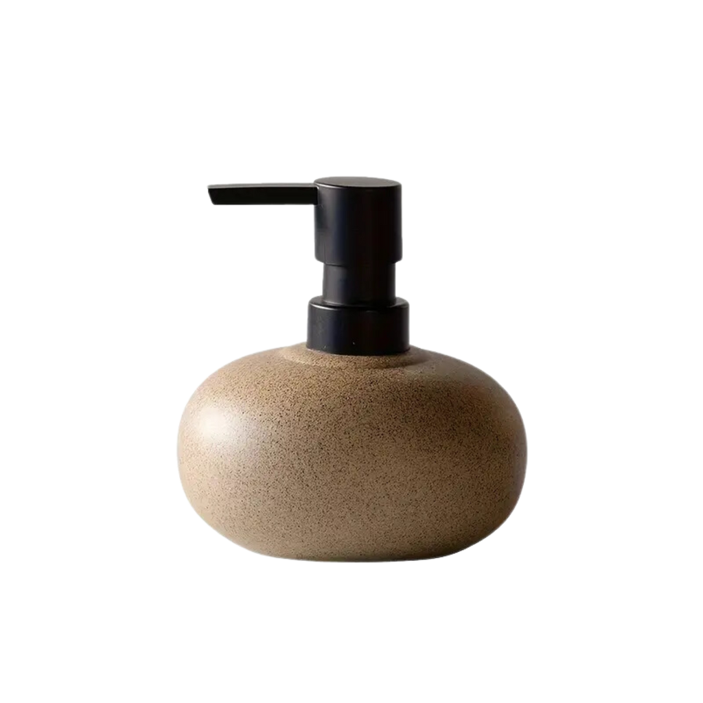 Pebble Ceramic Soap Dispenser