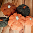 Plush Pumpkin Throw Pillow Decorative Fall Pillow Soft Cuddle Pumpkin Decor