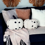Plush Pumpkin Throw Pillow Decorative Fall Pillow Soft Cuddle Pumpkin Decor