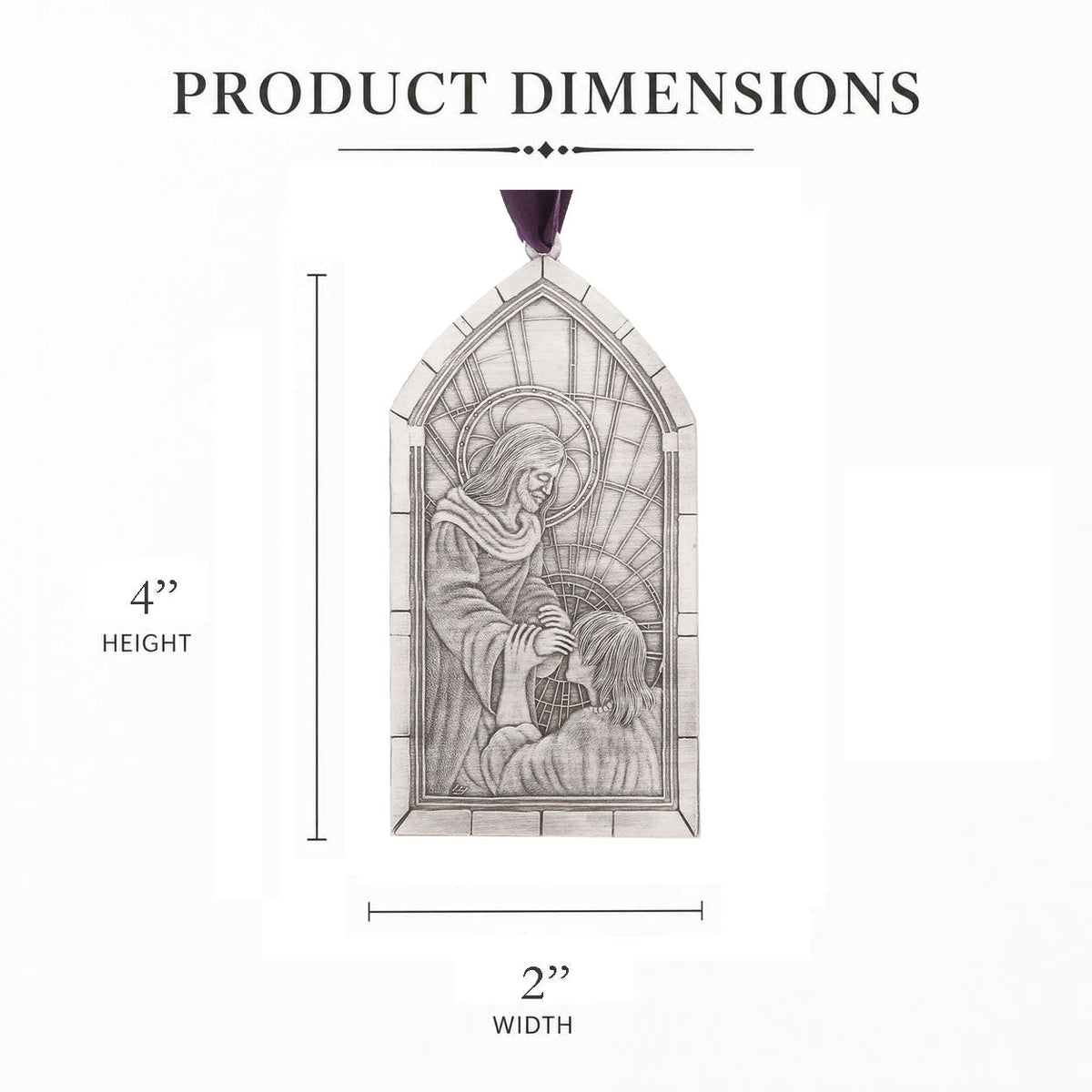 Miracles Cathedral Window Ornament