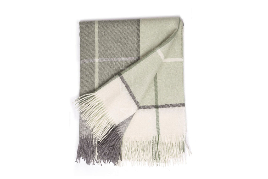 Horizon Stripe Alpaca Throw