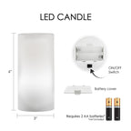 Klimt Hope II 6" LED Candle – Battery Operated