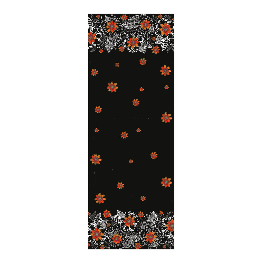 Laurel Burch Orange Blossoms Silk Blend Shawl – Lightweight Dressy Wrap for Women