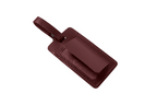 Personalized Sewn Leather Luggage Tag