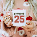 Retro Christmas Holiday Coffee Mug – Festive Vintage December 25