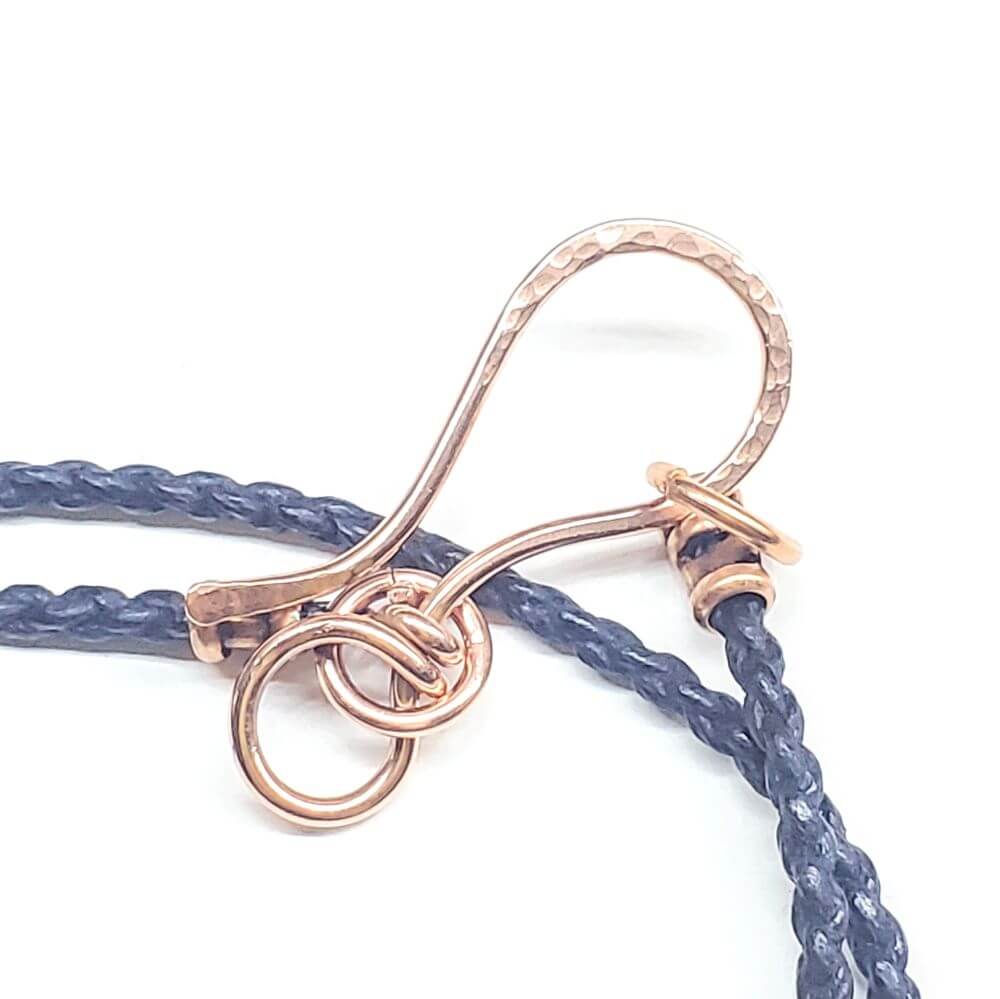 Reversible Copper Wire Wrapped Dancing Ballerina Pendant