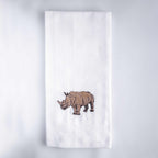 African Wildlife Cotton Tea Towels - Handmade Kitchen Gift