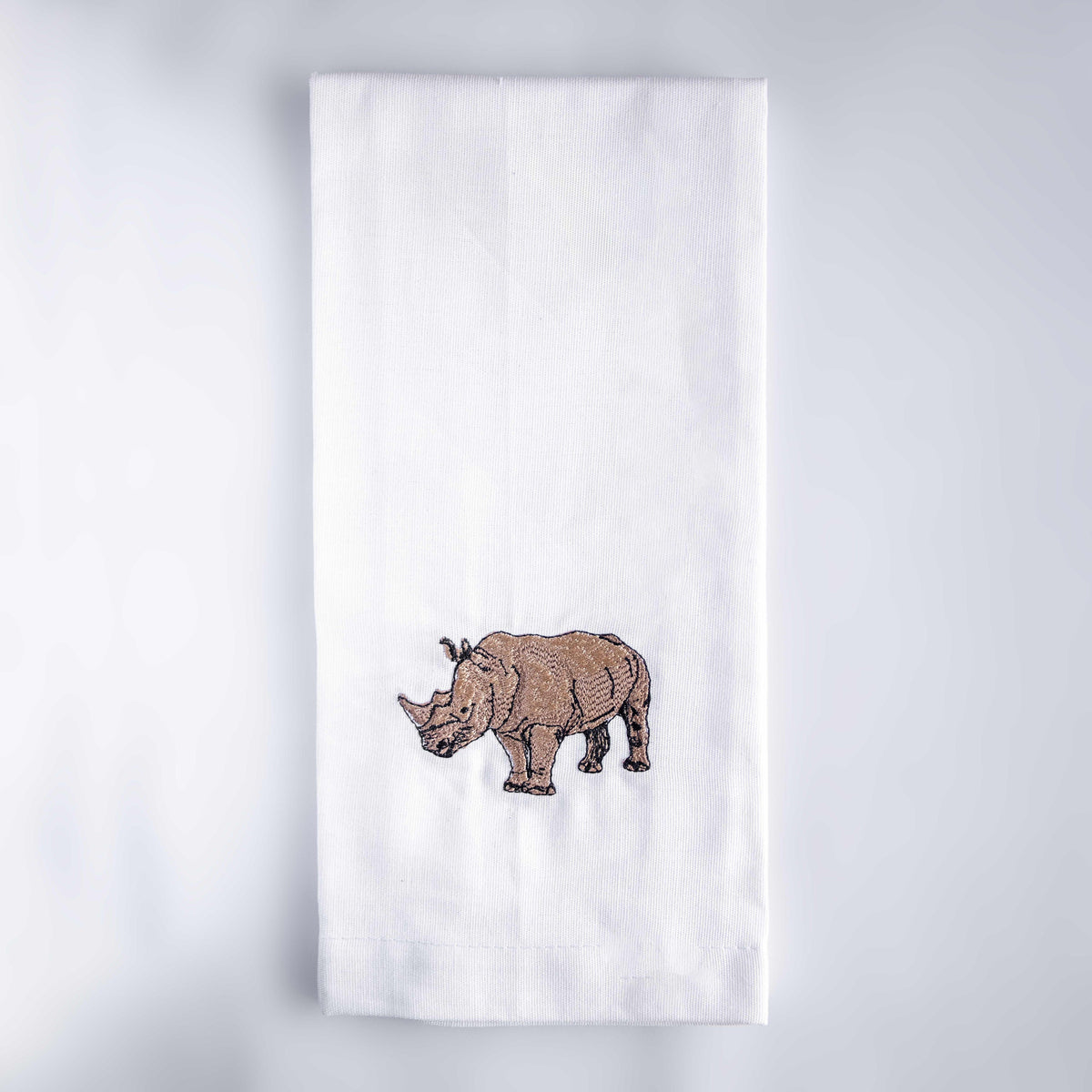 African Wildlife Cotton Tea Towels - Handmade Kitchen Gift