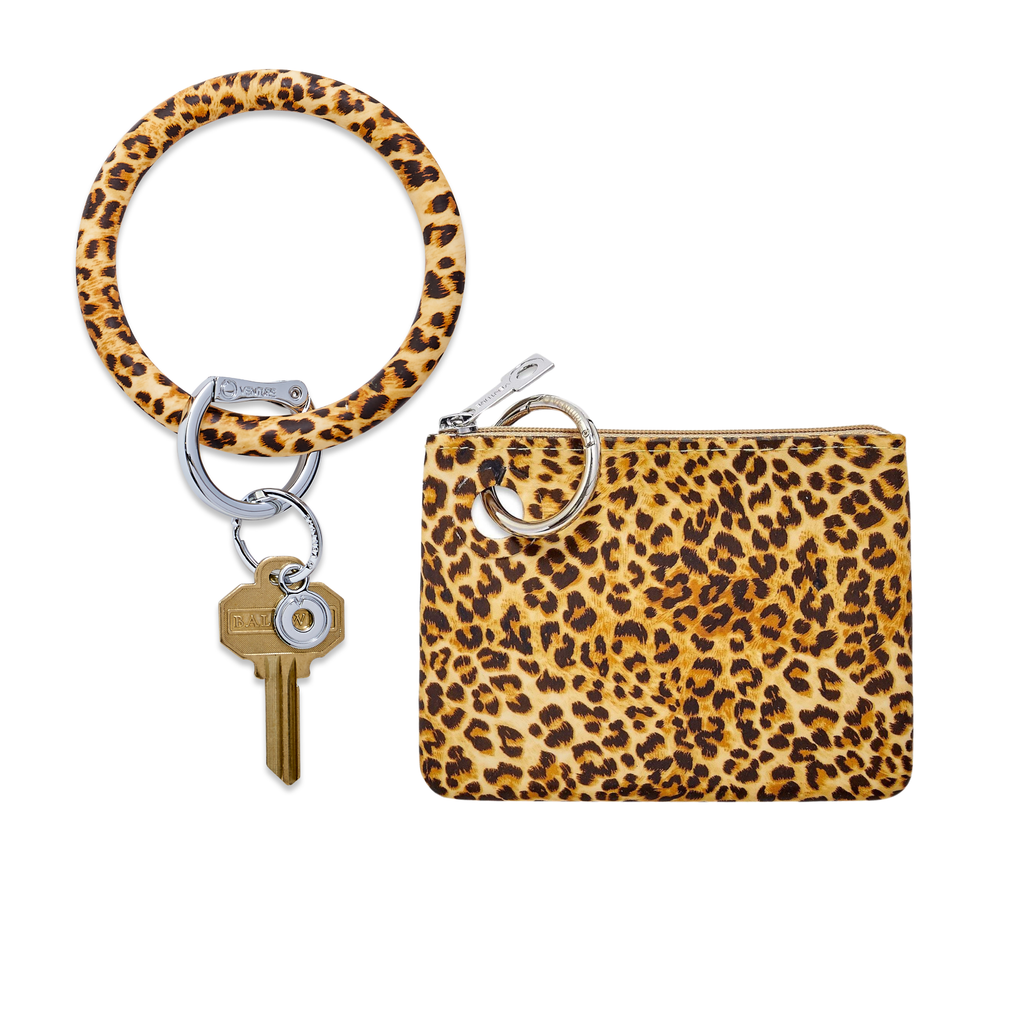 Mini Pouch Wristlet - Cheetah