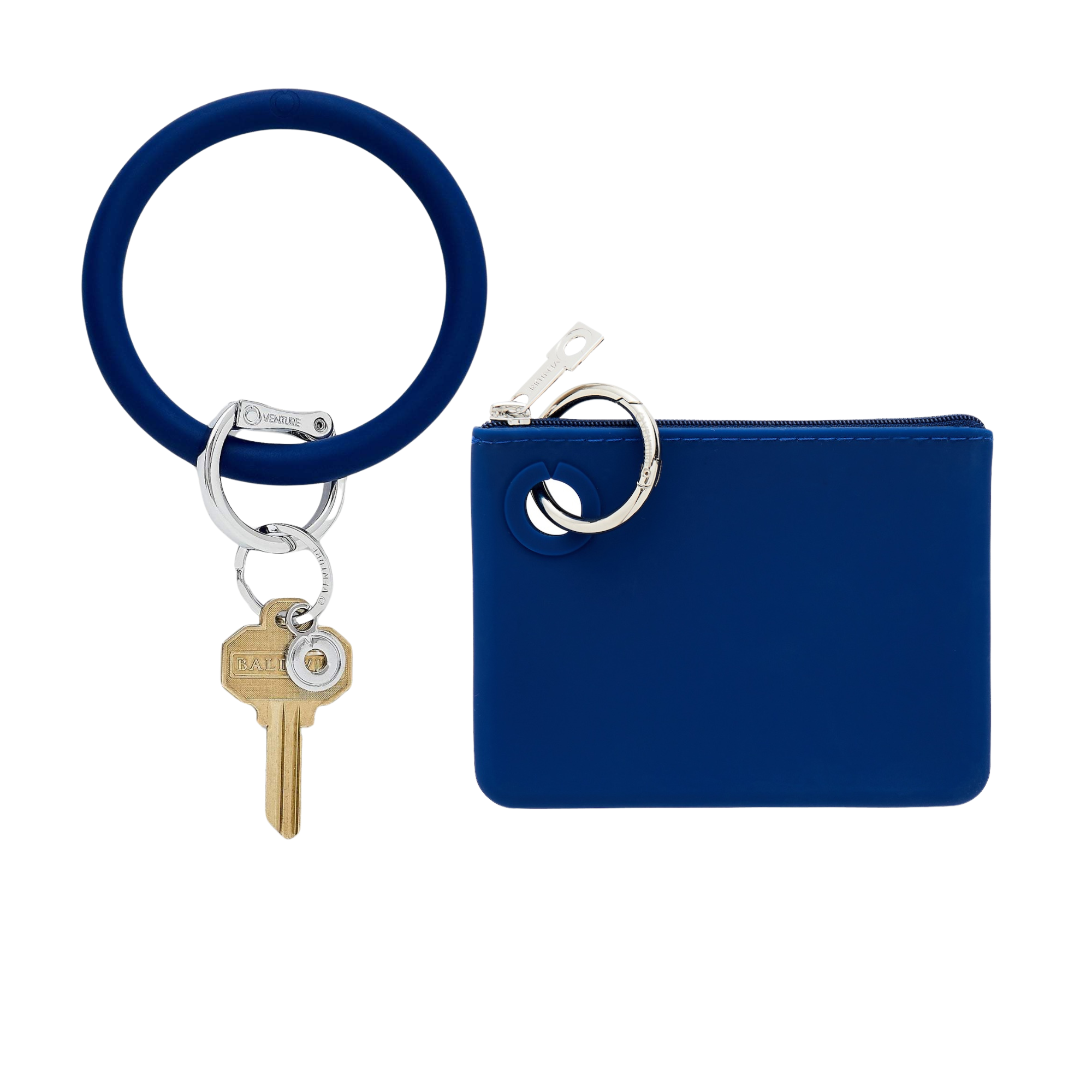 Mini Pouch Wristlet - Midnight Navy