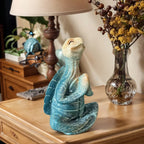 1 Piece of Resin Craft Meditation Turtle Statue, Resin Zen Decoration, Home and Garden Sculpture, Resin Zen Decoration Suitable for Turtle Enthusiasts and Collectors.