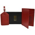 Passport Case and Luggage Tag Travel Set