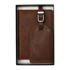 Passport Case and Luggage Tag Travel Set