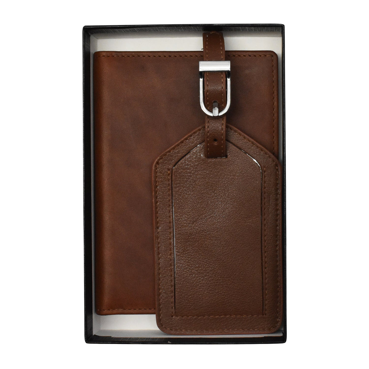 Passport Case and Luggage Tag Travel Set