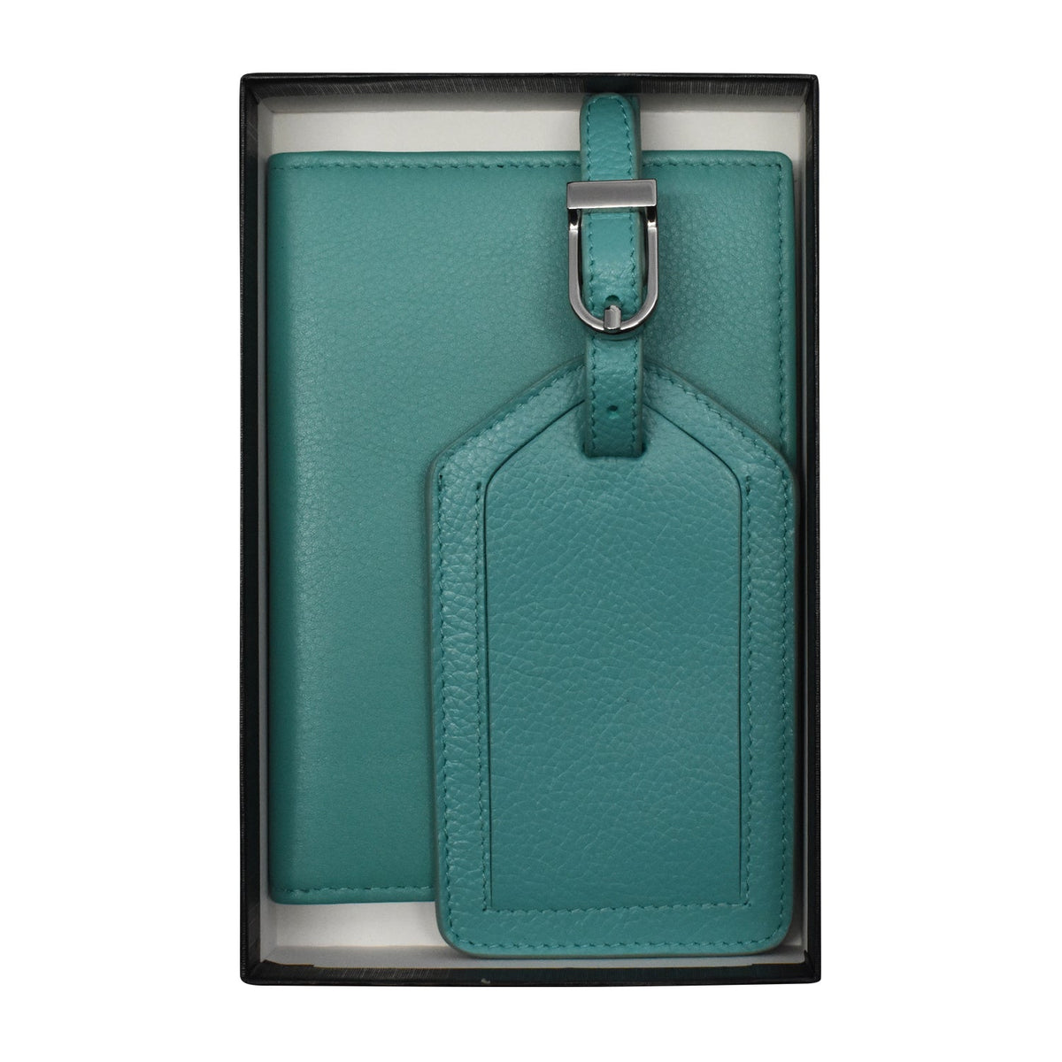 Passport Case and Luggage Tag Travel Set