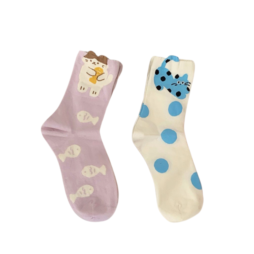 Cat Socks 2-pack