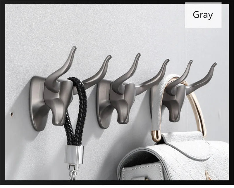 DecorBites™ Antique Aluminum Robe Hook for Bathroom Accessories and Clothes