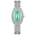 Women's Crystal Tonneau Quartz Bracelet Watch