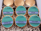 Gift Set with 6 Aromatherapy Shower Tablets - Best Sellers - GOLD - 100% Essential Oil Blends - Che Cose Belle