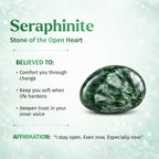 The Angel by My Side – Rare Seraphinite Pendant