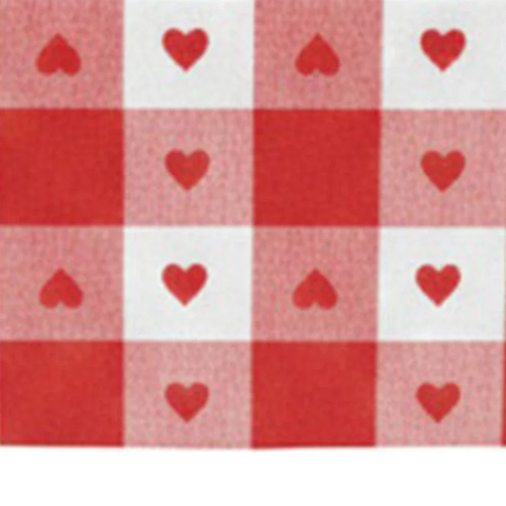 Red Heart Tablecloth - Round