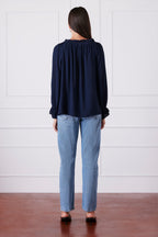 Esme Top in Navy