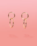 Chai Gold 2 Tier hoops