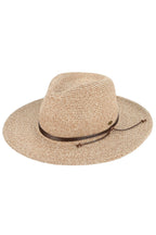 C.C Women's String Trim Band Panama Sun Hat