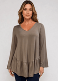 Ally Grab and Go Tunic (Taupe)