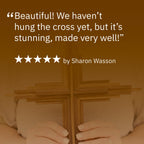Walnut Layered Cross