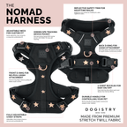 The NoMad Adjustable Luxe Harness - Rockstar