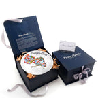 The Josephine PrayerBowl - Hand - Painted Porcelain Christian Gift - Psalm 91:4 - Che Cose Belle