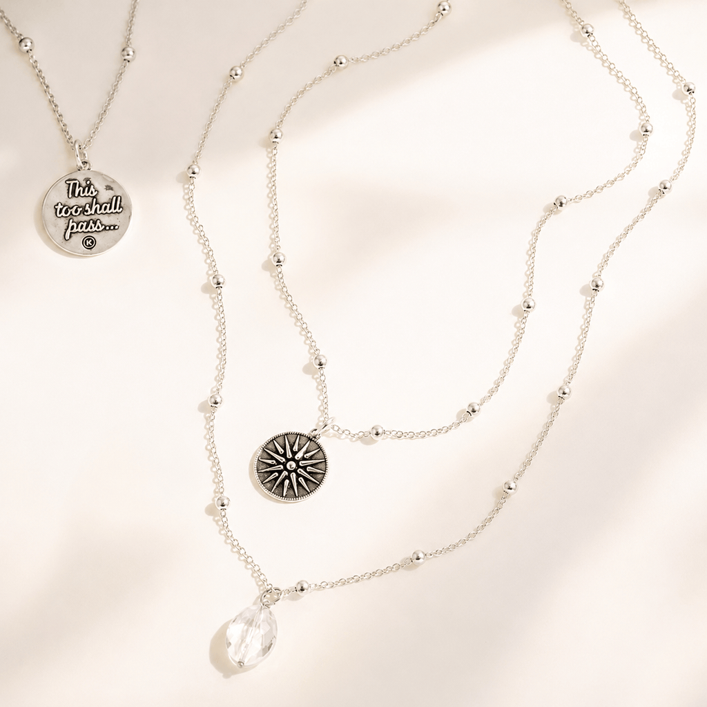 This Too Shall Pass Star Dainty Necklace