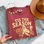 Tis The Season Halloween Comfort Color Shirt - Spooky Tee