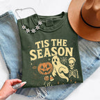 Tis The Season Halloween Comfort Color Shirt - Spooky Tee