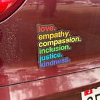 'Kindness Is' Pride Magnet