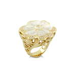 Daisy Swirl Cocktail Ring