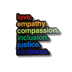'Kindness Is' Pride Magnet