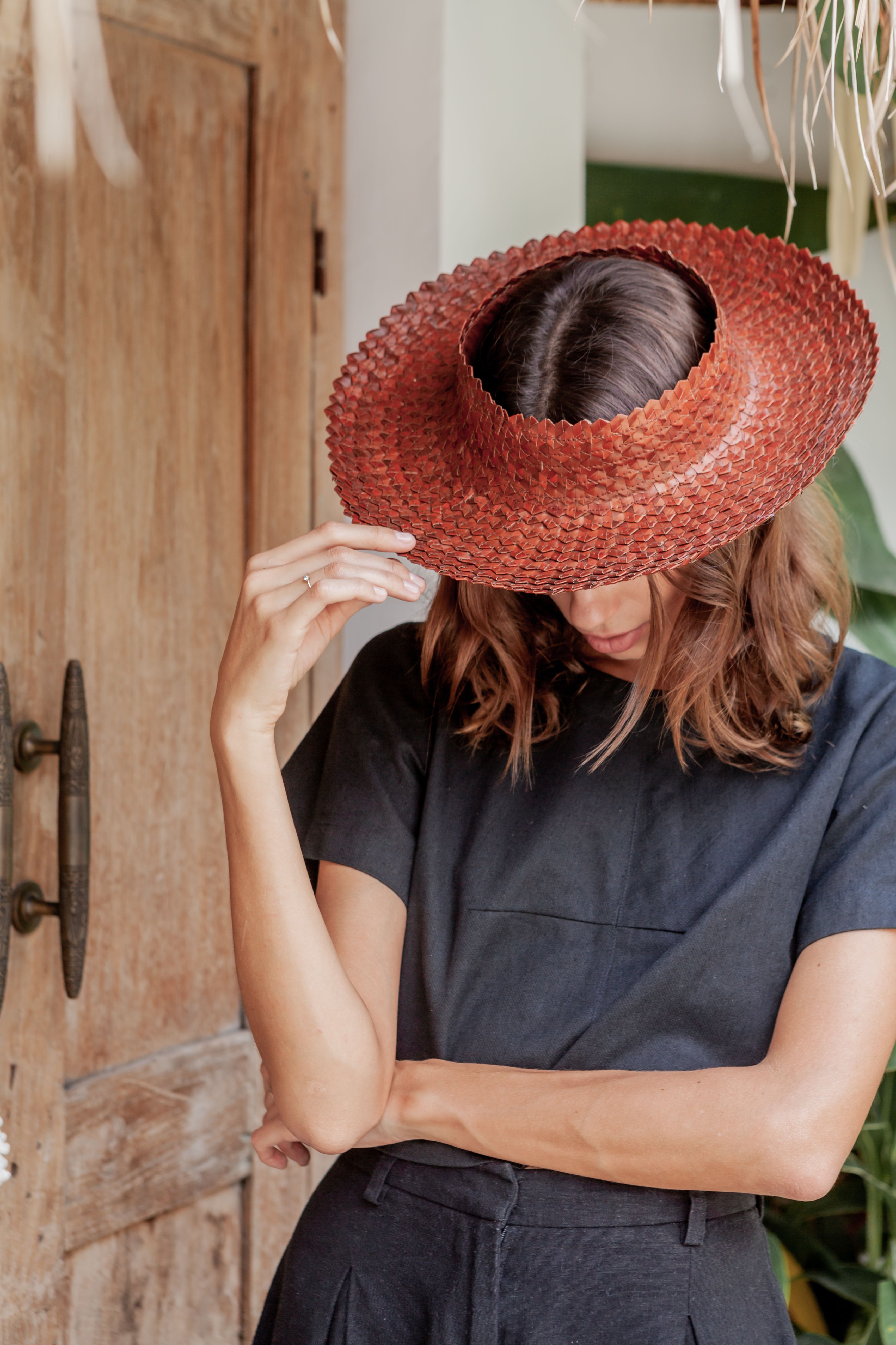 Holiday Papale Sun Hat