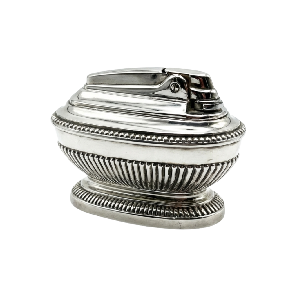 Vintage Ronson Queen Anne Table Lighter - Genuine 1950s Tobacciana