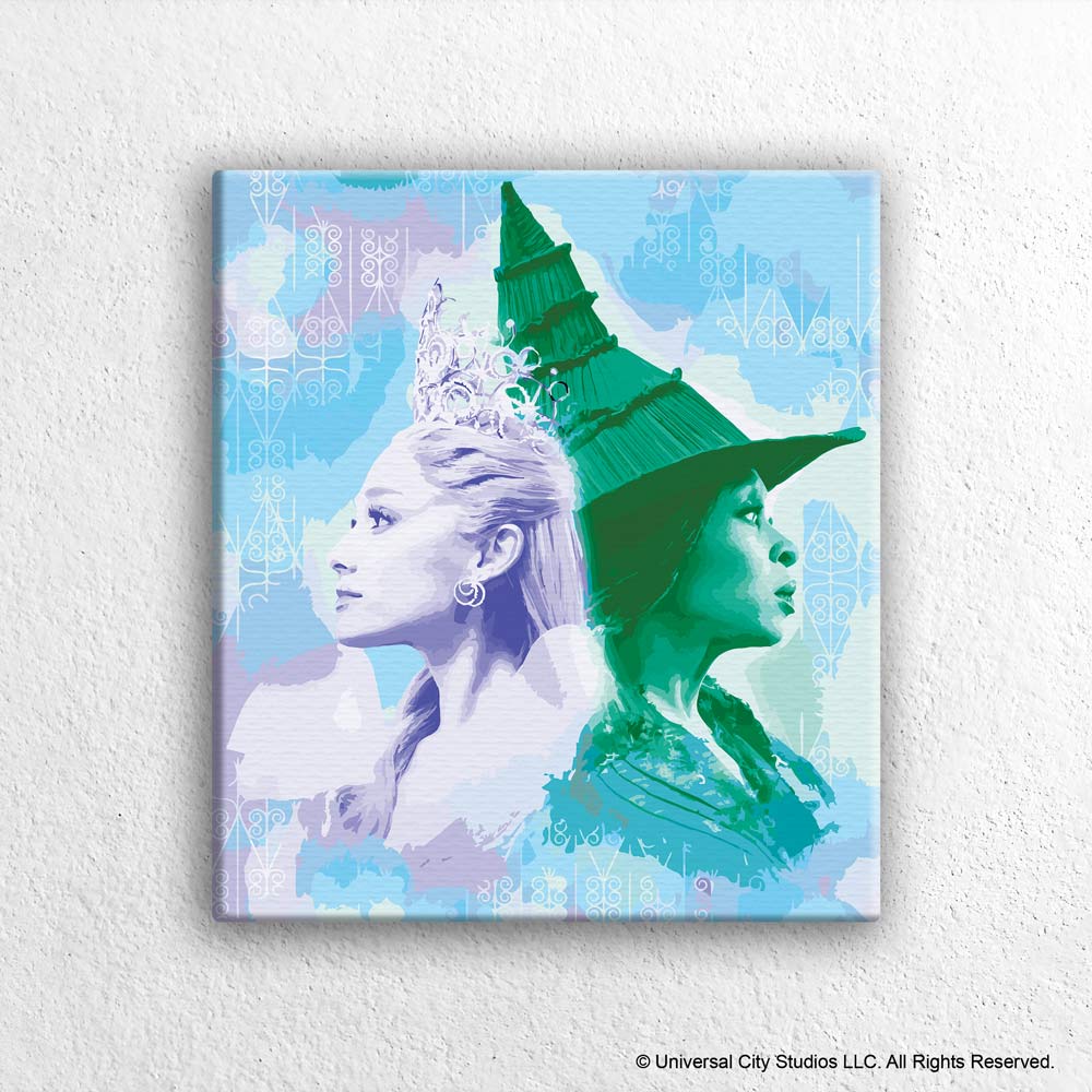 Glinda & Elphaba - Paint By Numbers Kit