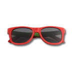 Recycled Skatedeck Bluntslide Red Sunglasses by WUDN