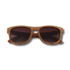 Real Zebra All Wood Jacks Sunglasses by WUDN